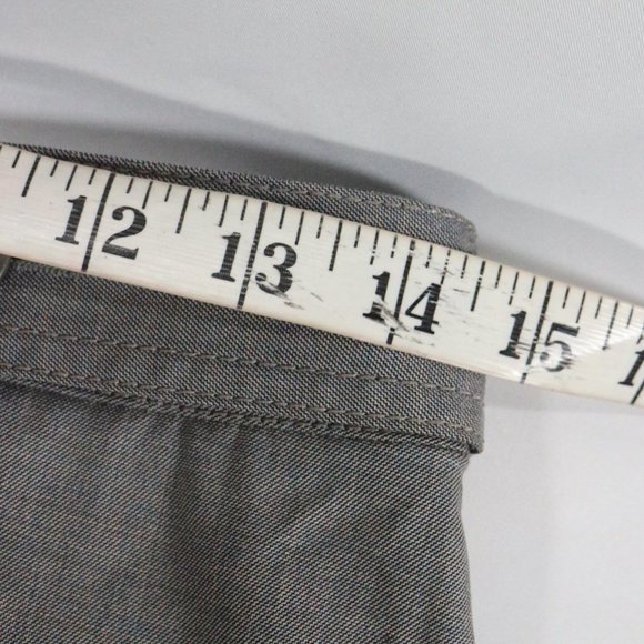 APOSTROPHE Stretch Womens Gray Pleated A-Line Skirt Sz 4 US Women - Picture 9 of 9